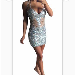 sequins dress